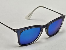 Armações de óculos Ray Ban prata preta designer RB 4221 fabricadas na Itália  comprar usado  Enviando para Brazil