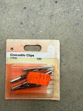 Crocodile clips 5amp for sale  KING'S LYNN