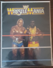 Wrestlemania 1985 program for sale  Auburndale