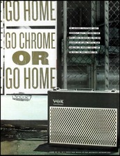 2005 Vox Valvetronix Guitar Amplifier Series anúncio amplificador preto e cromado comprar usado  Enviando para Brazil