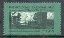 1901 erinnofilo esposizione usato  Vestenanova