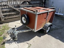 Galvanised trailer lockable for sale  WESTON-SUPER-MARE