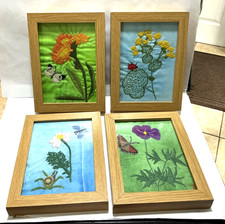 Chunky framed embroidery for sale  ST. AUSTELL