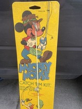 Vara de pesca infantil vintage Zebco Brunswick 24" 1988 molinete Mickey Mouse, usado comprar usado  Enviando para Brazil
