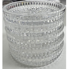 Lead crystal coasters for sale  Harrisburg