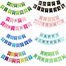 Happy birthday bunting for sale  ASHFORD