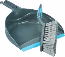 Zestaw szufelka i szczotka Starwax szare/niebieskie na sprzedaż  PL