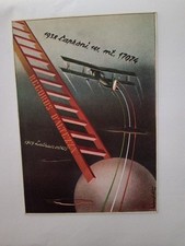 Cartolina aereo caproni usato  Roma