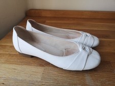 Gabor white leather for sale  PETERBOROUGH