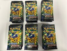 Usado, X 60 Pokemon TCG Crown Zenith Booster Packs *selado de fábrica* comprar usado  Enviando para Brazil