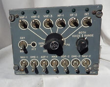 Usado, Conjunto de painel de controle de rádio e interfone para pilotos de companhias aéreas comerciais comprar usado  Enviando para Brazil