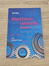 Decker maschinenelemente forme gebraucht kaufen  Köln