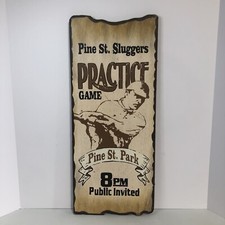 Baseball sign play for sale  Westville