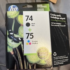 Cartucho de Tinta HP 74 75 Genuíno Combo-para Impressora HP C4580 C5580-Expirado #78C comprar usado  Enviando para Brazil