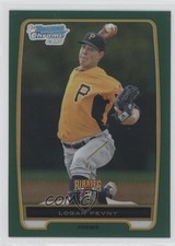 2012 Bowman Chrome Prospects Rack Pack Refrator Verde Logan Pevny #BCP185 comprar usado  Enviando para Brazil