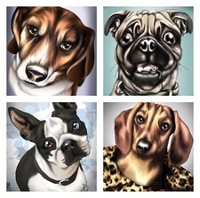 Custom pet portraits for sale  San Antonio