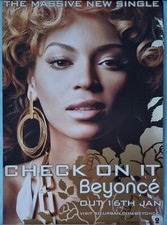 Beyonce check original for sale  PRESTON