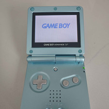 Nintendo Game Boy Advance SP - Azul pérola AGS-101/ITA Reshell Leia a descrição comprar usado  Enviando para Brazil