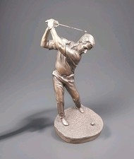 Vintage resin golfer for sale  CALNE