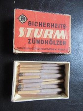 Streichholzschachtel sturm zü gebraucht kaufen  Deutschland