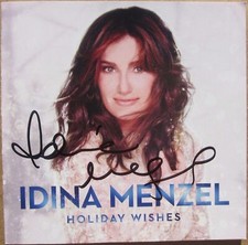 CD assinado por Idina Menzel Desejos de Férias Disney Frozen Star Elsa Beckett BAS Authen comprar usado  Enviando para Brazil