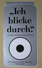 Aufkleber blicke durch gebraucht kaufen  Neu-Isenburg