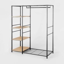 Freestanding wardrobe black for sale  USA