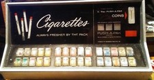 Vintage cigarette machine for sale  Tallman