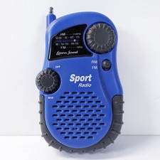 Usado, Rádio esportivo portátil Lenoxx Sound azul AM/FM com clipe testado funciona comprar usado Usado, Rádio esportivo portátil Lenoxx Sound azul AM/FM com clipe testado funciona comprar usado  Enviando para Brazil