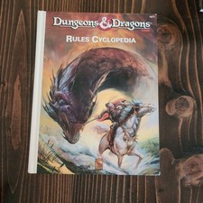 Livro de ciclopedia Dungeons & Dragons Rules 1991 capa dura comprar usado  Enviando para Brazil