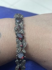 Gems garnet marcasite for sale  BURY ST. EDMUNDS