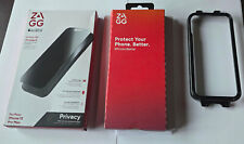 Protector de pantalla de vidrio 360 privacidad ZAGG InvisibleShield sin usar iPhone 15 Pro Max segunda mano  Embacar hacia Mexico