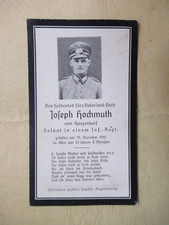 Sterbebild soldat einem gebraucht kaufen  Prackenbach