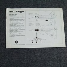 Saab viggen info for sale  BANBURY