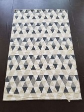 Lã oriental estampada tradicional vintage fina preta branca Kilim 195x127cm comprar usado  Enviando para Brazil