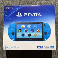 PS Vita SONY PCH-2000 Slim Azul Aqua Wi-Fi LCD com Caixa Carregador "Excelente+" comprar usado  Enviando para Brazil