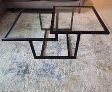 Glass coffee table for sale  NORTHOLT