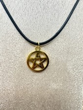 Gold pentagram corded for sale  LONDON