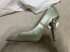 Grey satin silk for sale  SWANSEA