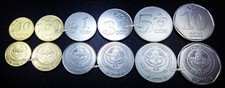 Usado, Quirguistão 6 peças conjunto de moedas UNC, 10 50 Tyin 1 3 5 10 Som 2008 2009 comprar usado Usado, Quirguistão 6 peças conjunto de moedas UNC, 10 50 Tyin 1 3 5 10 Som 2008 2009 comprar usado  Enviando para Brazil