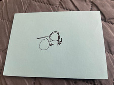 Autograph unknown signature for sale  SUNDERLAND