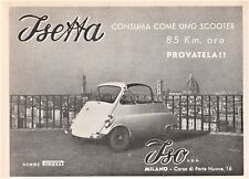 Pubblicita 1954 isetta usato  Biella