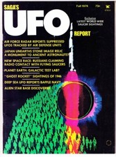 SAGA'S UFO REPORT Fall 1974 - Flying saucers, Ghost Rockets of 1946, Otto Binder comprar usado  Enviando para Brazil