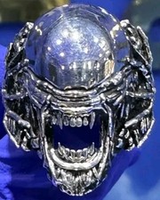 Anel colecionável de prata esterlina 925 - Alien vs Predator sólido - PEÇA PERSONALIZADA TAMANHO 9,5 comprar usado  Enviando para Brazil