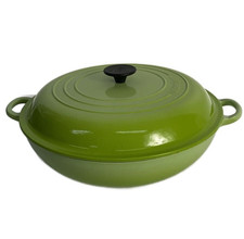 Caçarola rasa Le Creuset braiser 32cm 13" 5qt kiwi verde esmalte ferro fundido comprar usado Caçarola rasa Le Creuset braiser 32cm 13" 5qt kiwi verde esmalte ferro fundido comprar usado  Enviando para Brazil