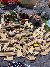 Large wooden train for sale  DARTFORD