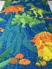 Colorful dinosaur quilt for sale  Vero Beach