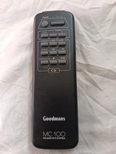Goodmans mc100 remote for sale  NEWPORT