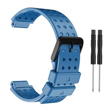 Pulseira de relógio azul para Garmin Forerunner 220 630 620 735XT S20 comprar usado  Enviando para Brazil