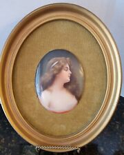 Oval porcelain portrait for sale  Tampa